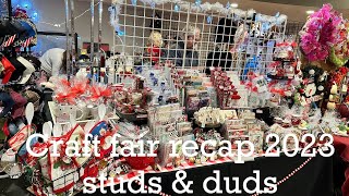 Craft fair recap Studs and Duds 2023 craftfair craftfairideas craftevent [upl. by Valenta42]