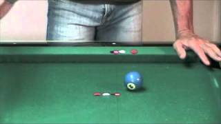 Billiard Aiming How to Compensate for Spin [upl. by Eilsil]