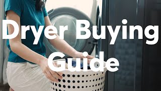 Dryer Buying Guide  Consumer Reports [upl. by Orutra]