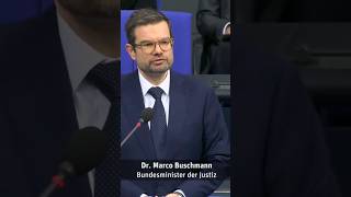 Dr Marco Buschmann FDP Justizminister [upl. by Etnaud]