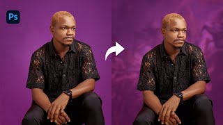 Replacing backgound in Photoshop [upl. by Gyimah]