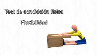 TEST DE FLEXIBILIDAD  EL CAJÓN [upl. by Adnoved]