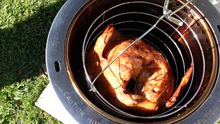 CHARBROIL BIG EASY OILLESS TURKEY FRYER  TRYING IT OUT [upl. by Ocir]