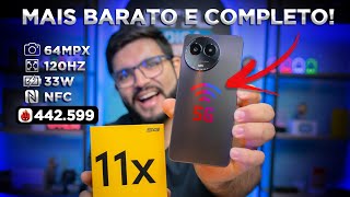 EITA Melhor que Xiaomi Tem 5G NFC 8GB de RAM com preço de Redmi Note 12 Realme 11x [upl. by Medardas]