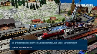 Die große Modelleisenbahn des Oberdielfeners KlausDieter Schleifenbaum [upl. by Eislek]