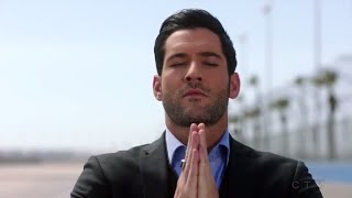 Lucifer S03E26 HD Lucifer Uses Amenadiel to Stop a Car [upl. by Klemens]