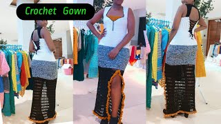 Crochet GownSimple and Easy Crochet Gown [upl. by Valiant]