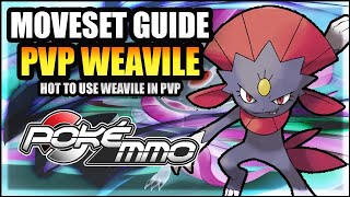 Weavile Moveset Guide under 10 Minutes How To Use Weavile Effectively in PokeMMO PvP [upl. by Stokes7]