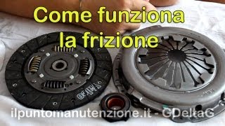 Come funziona la frizione auto [upl. by Ahsed]