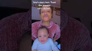 Follow Izzy’s hair journey naturalhairtutorial braids naturalhairblogger naturalhairdreams [upl. by Allcot210]