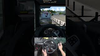 eurotrucksimulator2 logitechg920 gameplay gaming steeringwheel gtav [upl. by Galasyn]