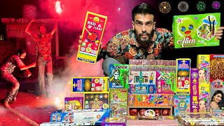 Diwali Crackers Testing Crazy New Fireworks Stash 2024  Yogesh 01 [upl. by Danila460]