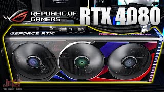 One beefy GPU  ROG Strix RTX 4080  Review amp Benchmarks [upl. by Abad]