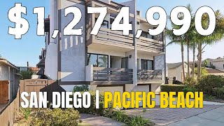 INSIDE a 127M Renovated Cozy Condo in Pacific Beach  San Diego California [upl. by Sebastian42]