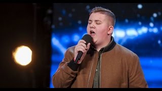 BGT 2017 AUDITIONS  KYLE TOMLINSON [upl. by Modeerf]