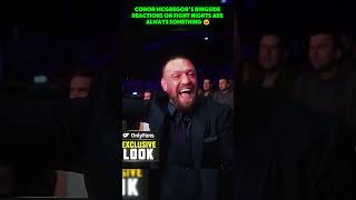 Conor McGregors reaction when he saw his opponent still down from the KO ufc mma conormcgregor [upl. by Nortad]