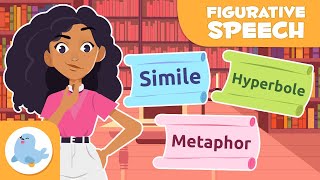 FIGURATIVE SPEECH for KIDS 🧾 Similes Metaphors and Hyperboles ✏️ Literature for Kids ✍️ Episode 1 [upl. by Oflunra]