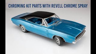 Chroming Kit Parts Revell Chrome Spray To Prime or Not To Primeand Why [upl. by Mcclees]