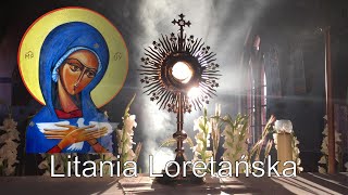 Litania Loretańska śpiewana z tekstem z nowymi wezwaniami [upl. by Orlena]