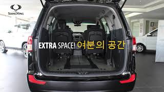 SsangYong Stavic 7Seater Removable Bench [upl. by Jaddan]