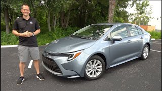 Is the 2024 Toyota Corolla XLE a BETTER hybrid sedan than a 2025 Honda Civic Touring [upl. by Artined]