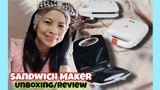 Sandwich MakerUnboxingReviewHow to useSandwich Making Tips🤔 [upl. by Anom]