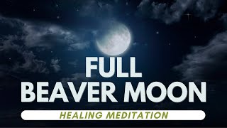 Full Beaver Moon Healing Meditation [upl. by Eimmak946]