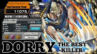 DORRY THE BEST KILLER GAMEPLAY  ONE PIECE BOUNTY RUSH  OPBR [upl. by Battat729]