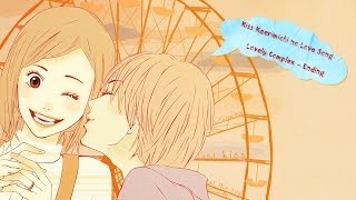 Kiss Kaerimichi No Love Song  Lovely complex Ending  Romaji [upl. by Aritak455]