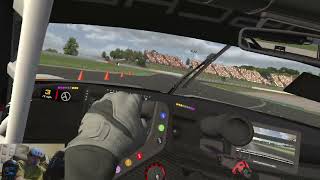 VR iRacing  Wet Barcelona GT3 [upl. by Missak]