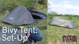 Bivy Tent Set Up amp Features [upl. by Eneluqcaj26]