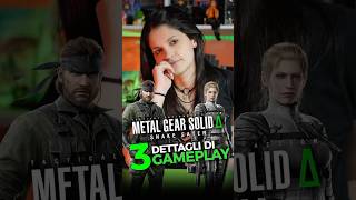 3 novità da METAL GEAR SOLID DELTA 🐍 [upl. by Attevaj]