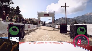 DiRT Rally 20  World Record Greece Fourkéta Kourva Lancia Delta HF Integrale [upl. by Ahseela]