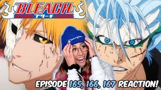 ICHIGO VS GRIMMJOW FULL POWER Bleach Episode 165 166 167 REACTION [upl. by Aritak]