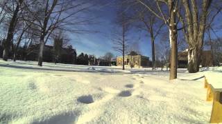 Bowdoin in Motion Snowy Campus [upl. by Mutua7]