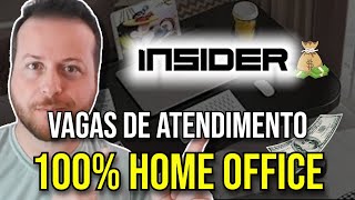 Vagas de emprego no setor administrativoatendimento  100 Home Office [upl. by Nerti]