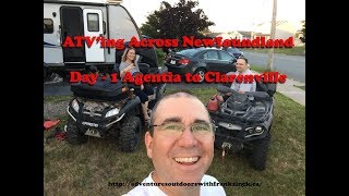 ATV Across Newfoundland  Day 1 2018 [upl. by Lamee694]