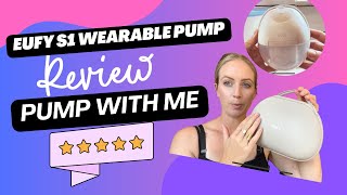 Eufy S1 Pro Wearable Pump Review Discount code JACQUIE70 [upl. by Selec]