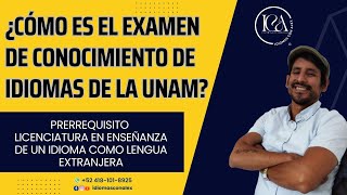 EXAMEN DE DOMINIO DE INGLÉSESPAÑOLFRANCÉSALEMÁNITALIANO PARA ENSEÑANZA DE LENGUA EXTRANJERA UNAM [upl. by Verna]