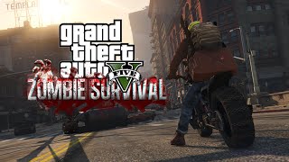 GTA 5 Zombie Apocalypse Survival Mod Part 2 [upl. by Zerla]