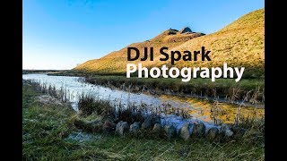 Landscape photography  DJI Spark Drone Photography Northumberlandia Northumberland [upl. by Olson]