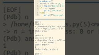 interact the most underused PDB command python pdb breakpoint [upl. by Ahsikam]