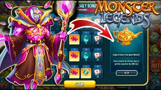 Monster Legends Bonus Daily Egg Lamp  Xandrite Spellbound [upl. by Mavis378]