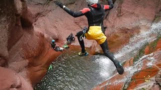 CanyoningTorrentismo Francia quot Canyon Raton  Beuil Vallee du Ciansquot 2017 [upl. by Urbannai]