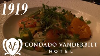 San Juan Restaurant Review  Fine Dining at 1919  Condado Vanderbilt Hotel [upl. by Sterrett]