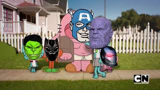 Avengers Infinity Wars Ending Potrayed By Gumball [upl. by Rauch138]