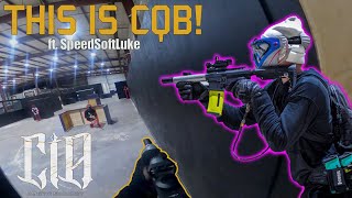 THIS IS HOW YOU PLAY CQB AT COMPETITIVE INDOOR AIRSOFT ft SpeedSoftLuke [upl. by Anitsej]