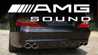 MercedesBenz SL55 AMG PURE SOUND acceleration [upl. by Alecram165]