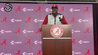 Alabamas CoOffensive Coordinators  Nick Sheridan amp JaMarcus Shephard Post Spring Practice [upl. by Nimajneb]