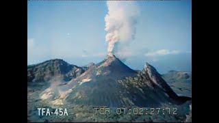 1944  Eruption Of Mount Vesuvius Colorized [upl. by Aiciles243]